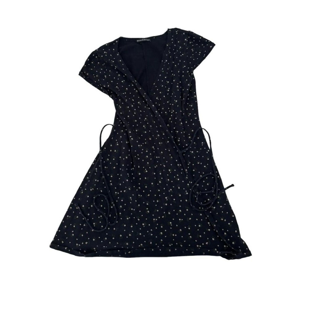 brandy melville wrapped floral dress